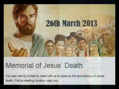 Memorial of Jesus' Death 2