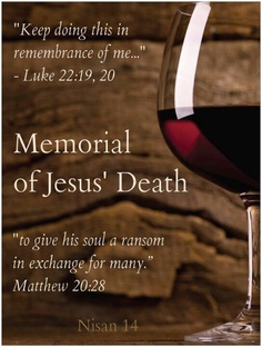 Memorial of Jesus' Death